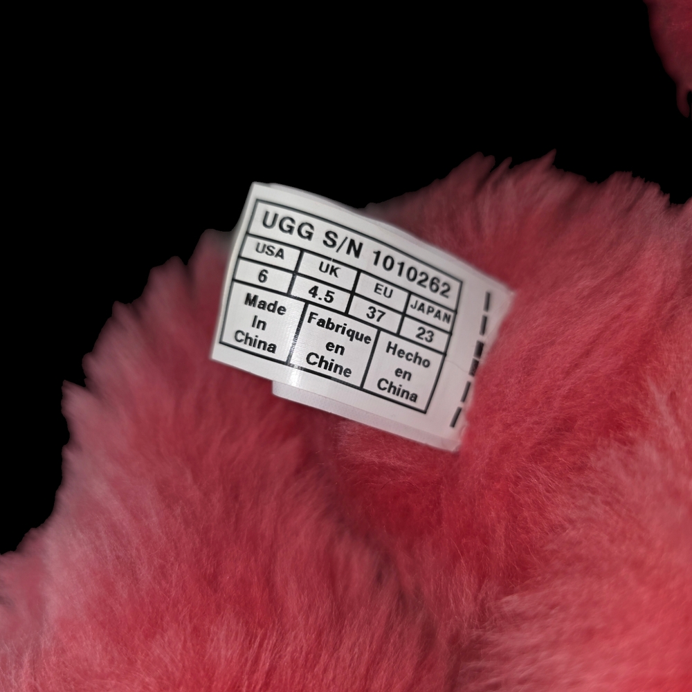 UGG Pink and Rainbow Winter Boots - Picture 8 of 12